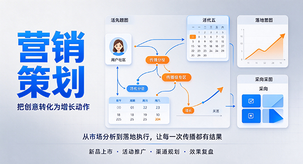城中区营销策划